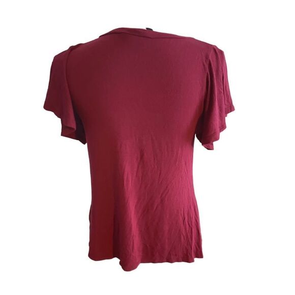 Slate & Willow Short Sleeve Gathered Top Size XS - Picture 3 of 5